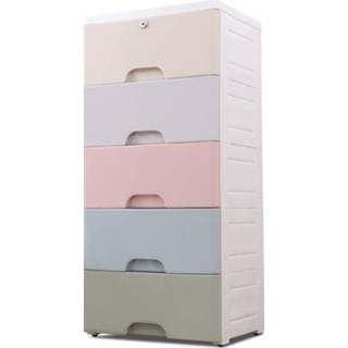 👉 Wardrobe plastic large Storage box drawer household clothes bedroom cabinet makeup organizer