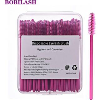 👉 Mascara 100Pcs/Box Disposable Eyelash Brushes Makeup Protable Wands Applicator Eye Lashes Cosmetic Brush Tools