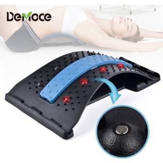 👉 Massager Back Stretch Equipment Magnetic Therapy Posture Corrector Stretcher Fitness Lumbar Support Relaxation Spine Pain Relief