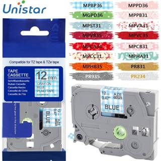 Labelmaker Unistar TZe-231 31 Colors TZe231 Tz-231 Compatible for Brother P-touch Printer tze tape 12mm P touch Label Maker