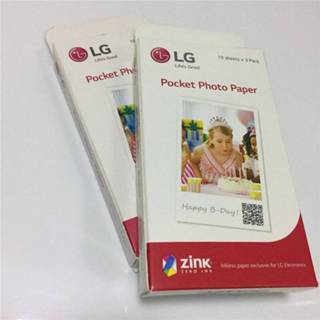 👉 Mobile printer zink Original sales 30 60 sheets photographic PS2203 Smart for LG PD269 PD251 PD261 PD233 PD239 photo Papers