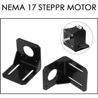 👉 Stepper NEMA 17 Steppr Motor Accessories Bracket Support Mounting L Type Mount 42 Stepping Nema17 Holder