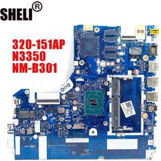 👉 Moederbord NM-B301 For Lenovo 320-15IAP notebook motherboard DG424 DG524 CPU N3350 DDR3 100% test work