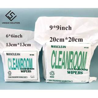 👉 6inch*6inch 9 inch*9 inch cleanroom wiper Cleaning Tissue stencil wiping non dust cloth clean for all large format printer print