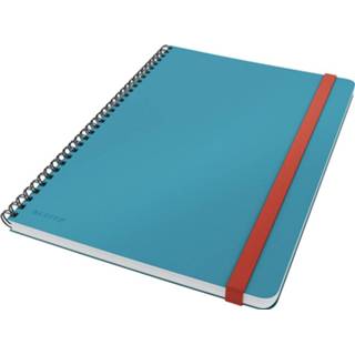 👉 Notitieboek blauw Leitz Cosy met spiraalbinding, voor ft B5, gelijnd, 4002432126033
