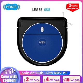 👉 Smartphone Salange Hobot 688 robot washing machine + vacuum cleaner 2 in 1 Control from the Automatic wet floor cleaning.