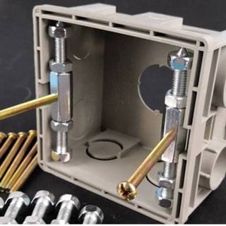 👉 Switch 10pcs 86 Type Socket Wall Mount Box Recovery Bottom Dark Repair Secret Stash Struts