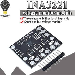 Triple-Channel Module, High-Side Measurement, Shunt and Bus Voltage Monitor with I 2C SMBUS-Compatible Interface INA3221 Monitor INA3221 Triple-Channel Module, High-Side Measurement, Shunt and Bus Voltage with I 2C- SMBUS-Compatible Interface