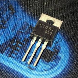 👉 Transistor 10PCS/LOT 2SC1061 C1061 TO220 NPN Power Tube TO-220 50V 3A Quality Assurance