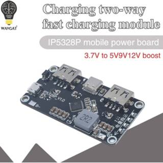 👉 Switch IP5328P charging Po bidirectional fast charge module of the mobile motherboard power 3.7V boost 5V9V12V