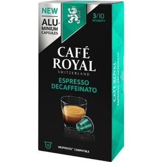 👉 Espresso apparaat aluminium Decaffeinated, coffee Royal 10 compatible Nespresso capsules