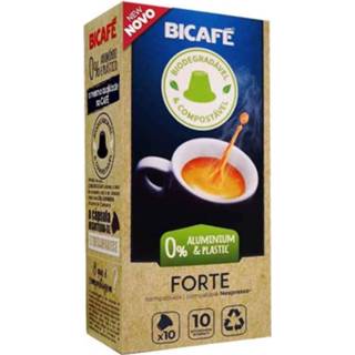👉 Nespresso machine Coffee Forte Bicafé Biodegradable 10 capsules compatible with