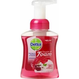 👉 Handzeep foam rose Dettol Touch Of & Cherry In Bloom Hand Soap 250 ml 8710552307824