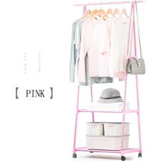 👉 Hanger Multi-function Triangle Coat Rack Removable Bedroom Hanging Clothes With Wheels Floor Standing