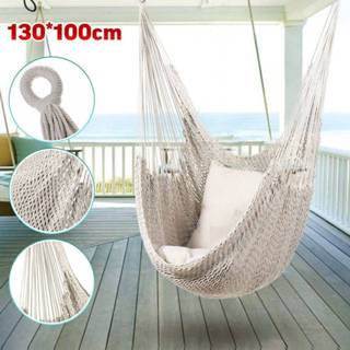 👉 Hangmat Hammock Chair Outdoor Indoor Garden Bedroom Furniture Hanging For Child Adult Safety Camping Swing