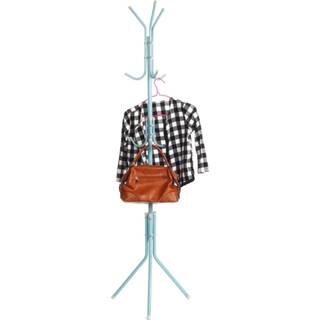 👉 Handtas 9 Hook Clothes Tree Hat Coat Rack Metal Handbag Scarf Hanger Saving Space Portable Stand