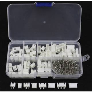 👉 F-connector XH2.54 2p 3p 4p 5 pin 2.54mm Pitch Terminal Kit/Housing/Pin Header JST Connector Wire Connectors TJC3 Dupont Diy Electronic Set