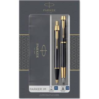 👉 Balpen zwart Parker IM Black giftbox duoset, en vulpen, GT 3026980932169