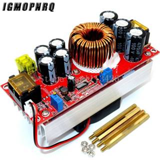 👉 Power supply DC-DC 1500W 30A Voltage Step Up Converter Boost CC CV Module Constant Current With Fan 10-60V to 12-90V