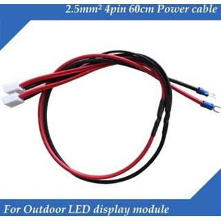 👉 Power supply 10pcs/lot Pure copper 60cm 4pin Cable /Power Cord Wire for Outdoor LED Display module