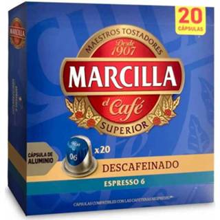 👉 Espresso apparaat aluminium Decaffeinated Martilla 20 compatible Nespresso capsules