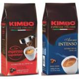 👉 Espresso apparaat Lot de Café en Grains Kimbo - (2 Paquets 1 kg) Neapolitan Intense Aroma