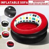 👉 Sofa Bean Bag Lazy Inflatable Folding Recliner Outdoor Tatami Flocking Round Seat Ergonomic Home Office Lunch Break