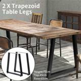 👉 Sofa 71cm Trapezoid Table Desk Legs Chair Leg Protectors Pads Cabinet Chairs DIY Handcrafts Hardware Home Furniture