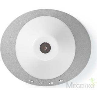 👉 Wit grijs White Noise Sound Apparaat | 4 W 5 uur gebruiksduur LED-verlichting Timer / 5412810331017