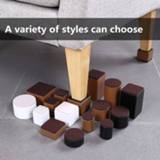 👉 Sofa 4Pcs/Set Of Table Heightening Foot Pads Round Wear-Resistant Furniture Floor Protection Mats Coffee Non-Slip Leg
