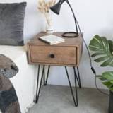 👉 Locker rood small JOYLIVE Bedside Table Nordic Simple Modern Net Red INS Wind Bedroom Solid Wood Cabinet Apartment