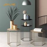 👉 Sofa JOYLIVE Northern European-Style Iron Simple Coffee Table Living Room Balcony Multi-Function Side Office Corner