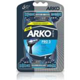 👉 Scheermesje Arko Men Pro 3 Blade Razor 6'lı