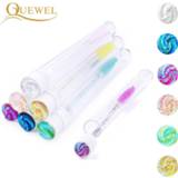 👉 Mascara Quewel 1 Pc Tube Crystal Eyelash Brush Reusable Eyebrow Brushes Sparkling Diamond Applicator Lash Extension Supplies