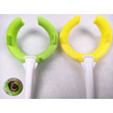 👉 Retractor geel donkergroen Dental 3D Mouth Opener Lip Cheek With Suction Tubes Autocalve 134°C Yellow and Green Color