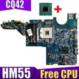 👉 Moederbord 595184-001 595184-501 For HP Pavillion CQ42 CQ62 G42 G62 HM55 DA0AX1MB6F0 DA0AX1MB6H1 laptop Motherboard Mainboard