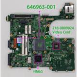 👉 Moederbord For HP ProBook 6560B 8560P 8560W Series 646963-001 HM65 Laptop Motherboard Mainboard Tested & Working Perfect