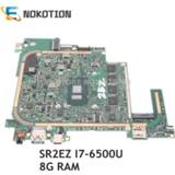 👉 Moederbord NOKOTION NBGDQ11006 NBGDQ110066 P2JCC_MB laptop motherboard for Acer Switch Alpha 12 SA5-271 271P SR2EZ i7-6500U 8G RAM