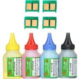 Toner Powder +4chip CE310A -313A 126A cartridge for HP LaserJet Pro CP1025 M275 100 Color MFP M175a M175nw printer