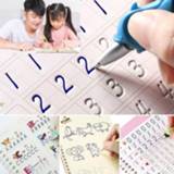 👉 Copybook Calligraphy Reused Handwriting Set for Kid Calligraphic Letter school Writing supplies