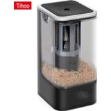 👉 Pencil zwart wit kinderen TenWin Black White Professional Electric Sharpener Heavy Duty Mechanical Automatic For Kids