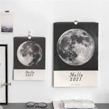 👉 Ornament 1Pc A3/A4 Wall Calendars 2021 Year Planner Daily Paper Calendar, Household Schedule Note Coil Calendar Decoration Ornaments