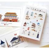 👉 Postkaart 30 Sheets/Set At The Next Unexpected Street Postcards Greeting Wishing Gifts Cards Envelopes Card