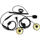 👉 Helm 2 Pin Finger PTT Motorcycle Helmet Radio Headset Microphone for Kenwood BAOFENG TYT Ham Walkie Talkie C2160A