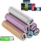 Powerbank USB Metal Power Bank Box Case Kit Universal 5V 1A DIY Storage Suit 1X18650 Battery External Charger for Smart Phone