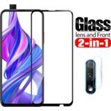 Lens 2 in 1 Camera tempered Glass For huawei honor 9x protector Film on honer 9 x honor9x pro 9xpro x9 protective