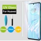 👉 Screenprotector 100D UV Liquid Full Glue Tempered Glass for Huawei P40Pro P30Pro P20Pro HuaweiP40 P30 P20 Mate 20 Pro P30Lite Screen Protector