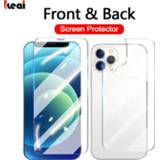 👉 Screenprotector XS 8 7 6 Front and Back Full Cover Tempered Glass For iPhone 12 11 Pro Max mini Screen Protector XR X 6S Plus SE 2020