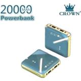 👉 Powerbank x 20000mAh Mini Power Bank Fast Charger LCD Type C Dual USB PoverBank External Battery For Xiaomi Mi IPhone6 7 8