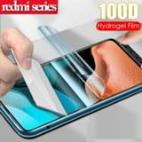 👉 Screenprotector Soft protective glass for Xiaomi redmi 9a 9c Hydrogel Film note 9 s screen protector poco f2 pro